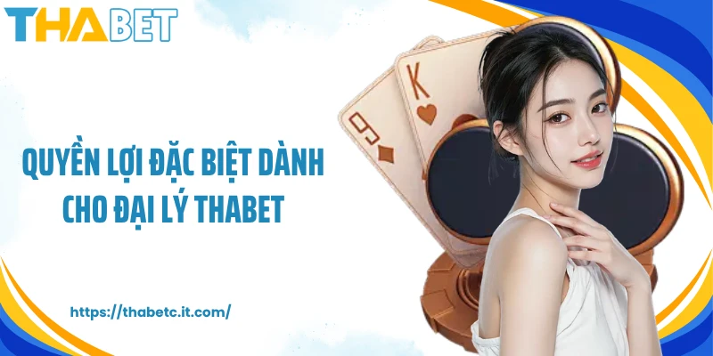 Quyền lợi đặc biệt dành cho đại lý Thabet